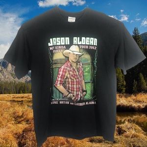 🤠2012 Jason Aldean “My Kinda Party” tour t-shirt